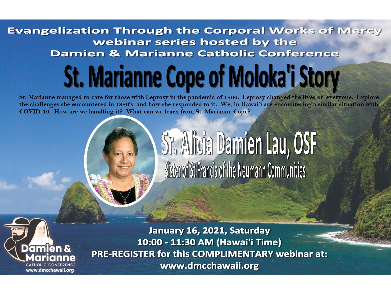 St. Marianne Cope of Moloka’i Story